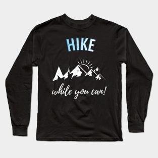 Mountains Hiking Long Sleeve T-Shirt